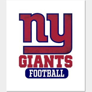 NY GIANTS FOOTBALL LEGEND TEAM Posters and Art